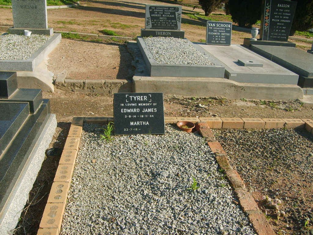 TYRER Edward James 1914-1984 & Martha 1915-