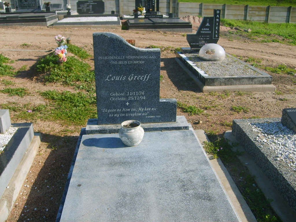 GREEFF Louis 1974-1994