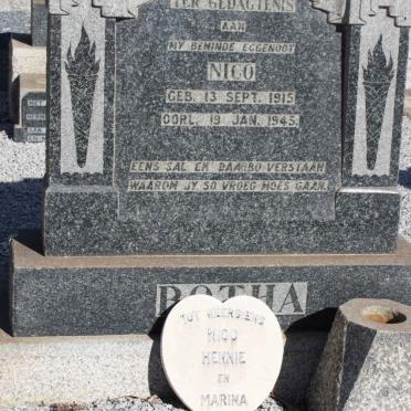 BOTHA Nico 1915-1945