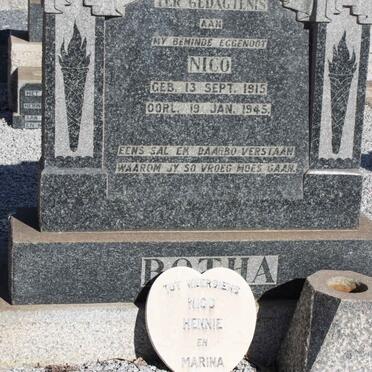 BOTHA Nico 1915-1945