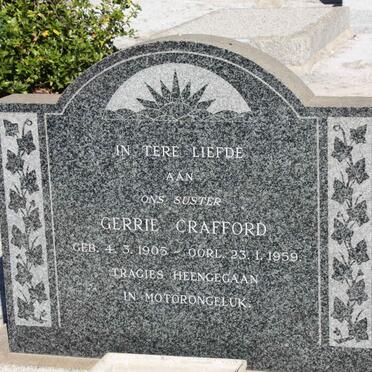 CRAFFORD Gerrie 1905-1959