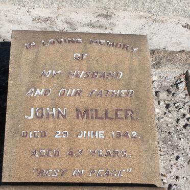 MILLER John -1942