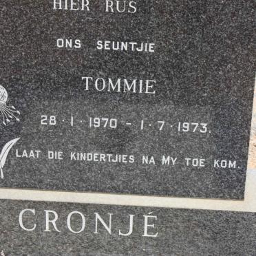 CRONJé Tommie 1970-1973