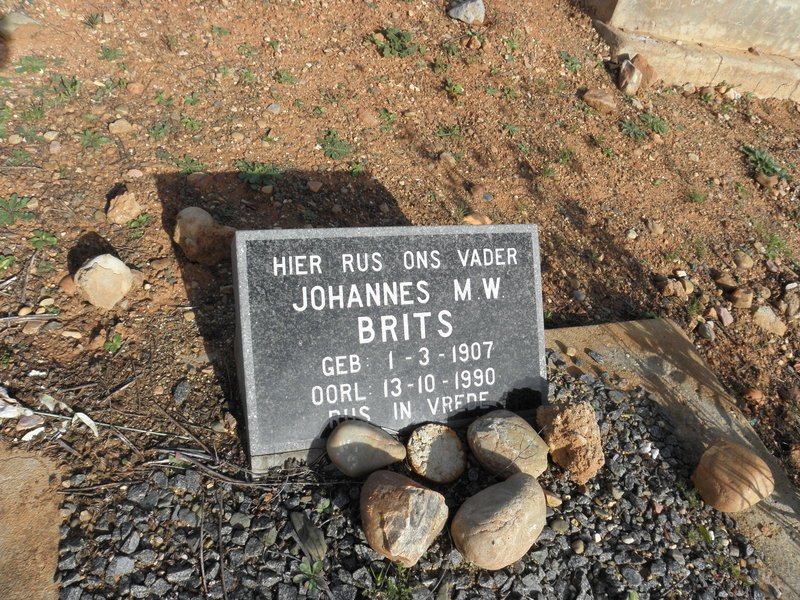 BRITS Johannes M.W. 1907-1990