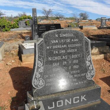 JONCK Nicholas 1918-1968