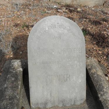 STANDER Marthinus Christoffel 1943-1946