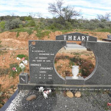 THEART Andries Johannes 1936-1995