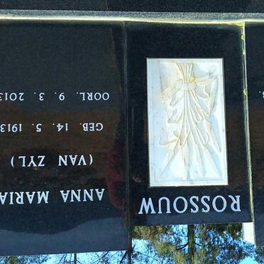 ROSSOUW Hermanus Albertus 1912-1983 &amp; Anna Maria VAN ZYL 1913-2013
