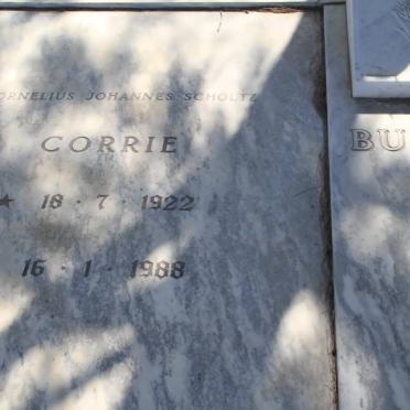BURGER Cornelius Johannes Scholtz 1922-1988