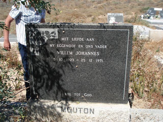 MOUTON Willem Johannes 1923-1971