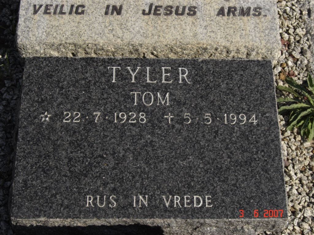 TYLER Tom 1928-1994