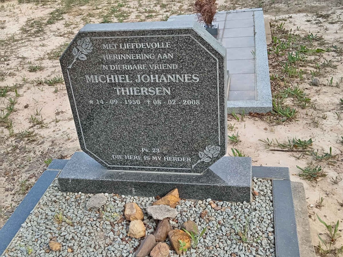 THIERSEN Michiel Johannes 1950-2008