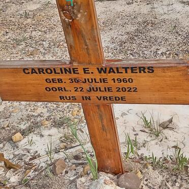 WALTERS Caroline E. 1960-2022