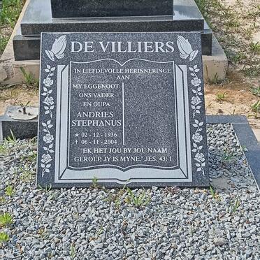 VILLIERS Andries Stephanus, de 1936-2004