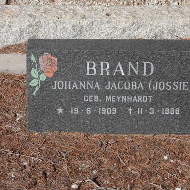 BRAND Johanna Jacoba nee MEYNHARDT 1909-1988