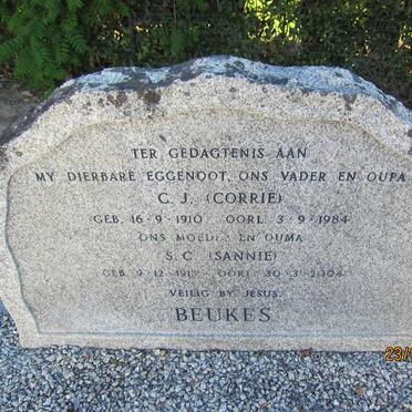 BEUKES C.J. 1910-1984 &amp; S.C. 1913-2004