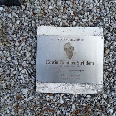STRIJDOM Edwin Gunter 1941-2018