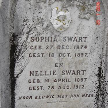 SWART  Sophia  1874-1897 :: SWART  Nellie  1887-1912