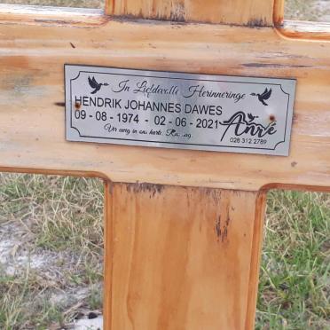 DAWES Hendrik Johannes 1974-2021