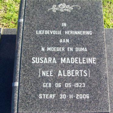 KEMP Frederik Petrus Lotter 1915-1996 &amp; Susara Madeleine ALBERTS 1923-2006