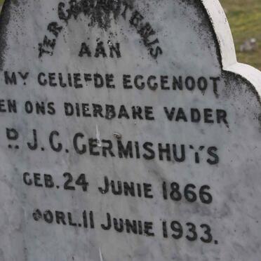 GERMISHUYS R.J.C. 1866-1933