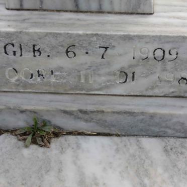 PUREN Jeremiah Cornelius 1909-1985 