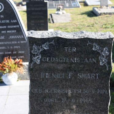SWART F. 1919-1965