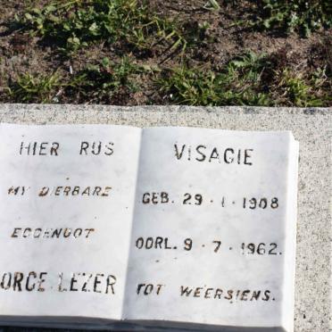 VISAGIE George Lezer 1908-1962