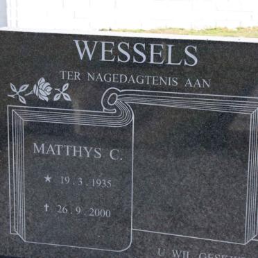 WESSELS Matthys C. 1935-2000