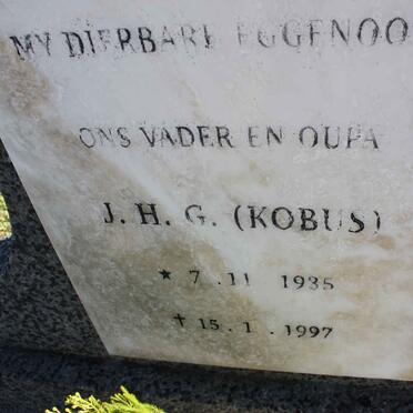 ? BA?HC?ZIE J.H.G. 1935-1997 &amp; Elsie Johanna ROUX 1939-