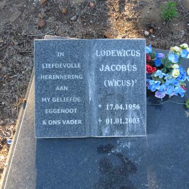 ? Lodewicus Jacobus 1956-2003