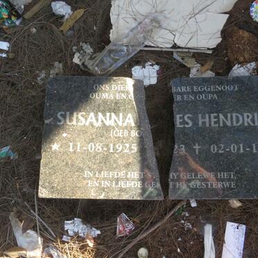 ? ?es Hendrik ?23-1979 &amp; Susanna 1925-?