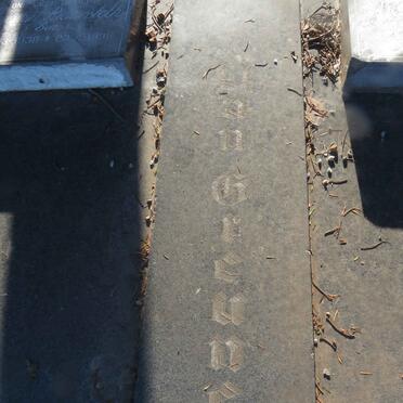 GREUNEN Benjamin Biekersteth, van 1930-1998 &amp; Anna Catharina 1934-1994