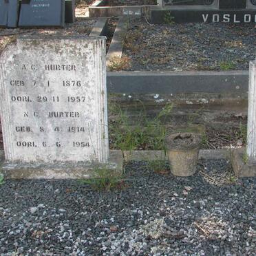 HURTER A.C. 1876-1957 :: HURTER N.C. 1914-1954 :: HURTER N.C. 1876-1952