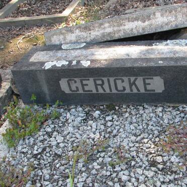 GERICKE Esias E. 1862-1956 &amp; Margaretha J. MULLER 1871-1964