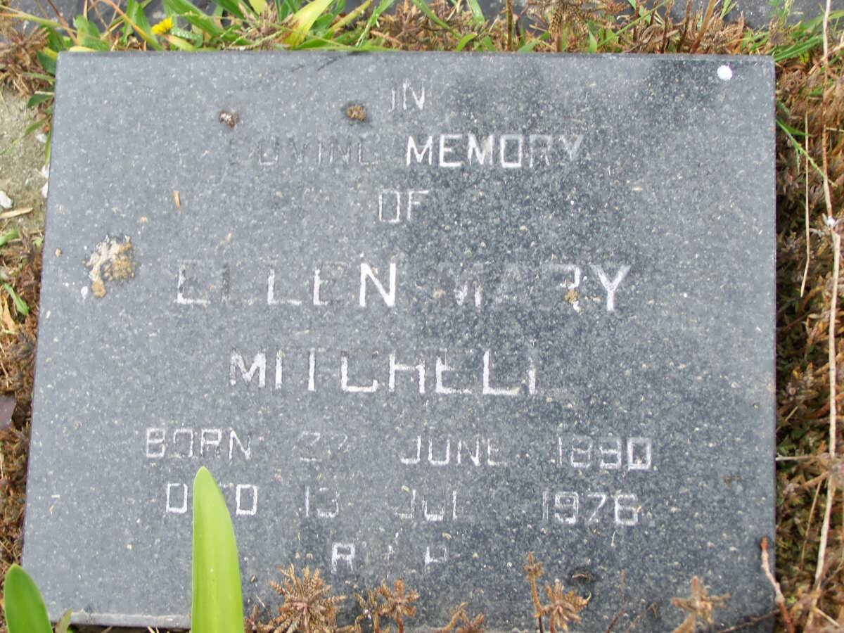 MITCHELL Ellen Mary 1890-1976