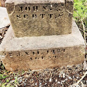 SCOTT John -1924