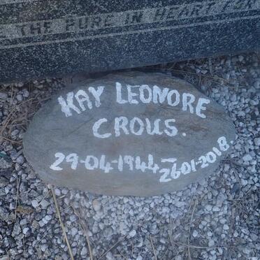 CROUS Kay Leonore 1944-2018