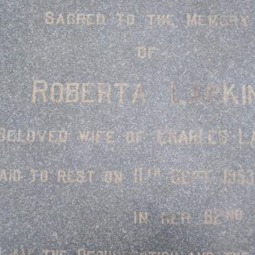 LARKIN Roberta -1953