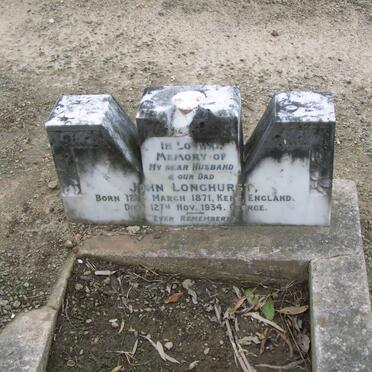 LONGHURST John 1871-1934