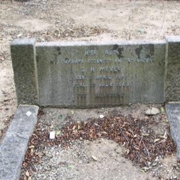 MEYER G.H. 1876-1943