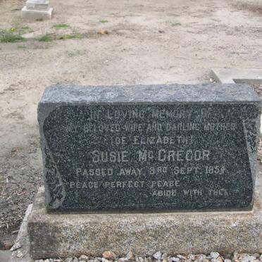 McGREGOR Susie -1954