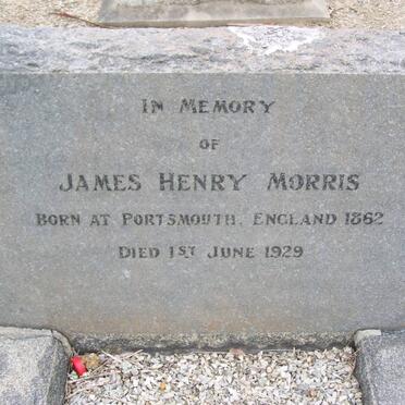 MORRIS James Henry 1862-1929