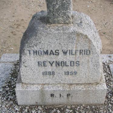 REYNOLDS Thomas Wilfred 1888-1959