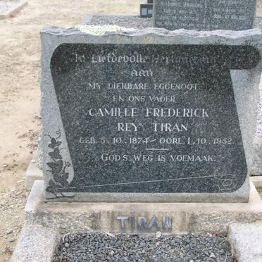 TIRAN Camille Frederick Rey 1874-1952