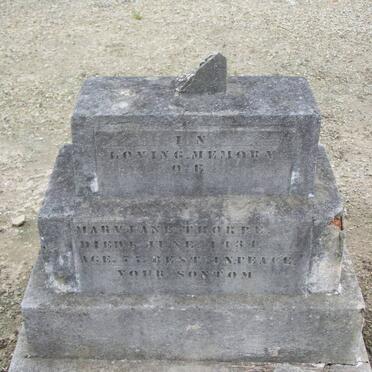 THORPE Mary Jane -1934