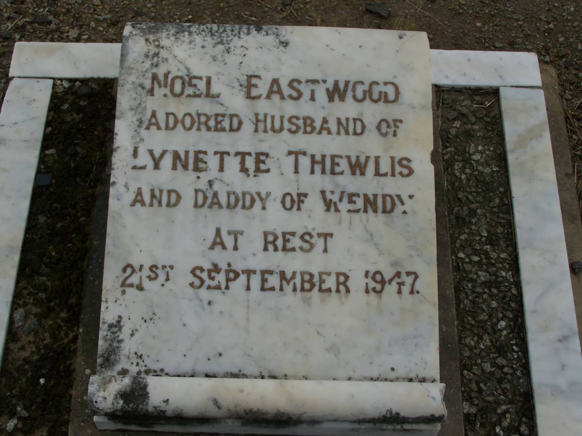 THEWLIS Noel Eastwood -1947