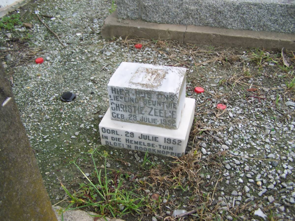 ZEELIE Christie 1952-1952