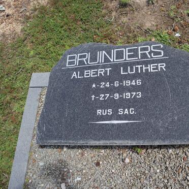 BRUINDERS Albert Luther 1946-1973