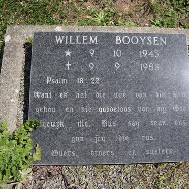 BOOYSEN Willem 1945-1985